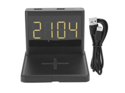 Carregador Sem Fio LAXISCREED 15w com Relógio