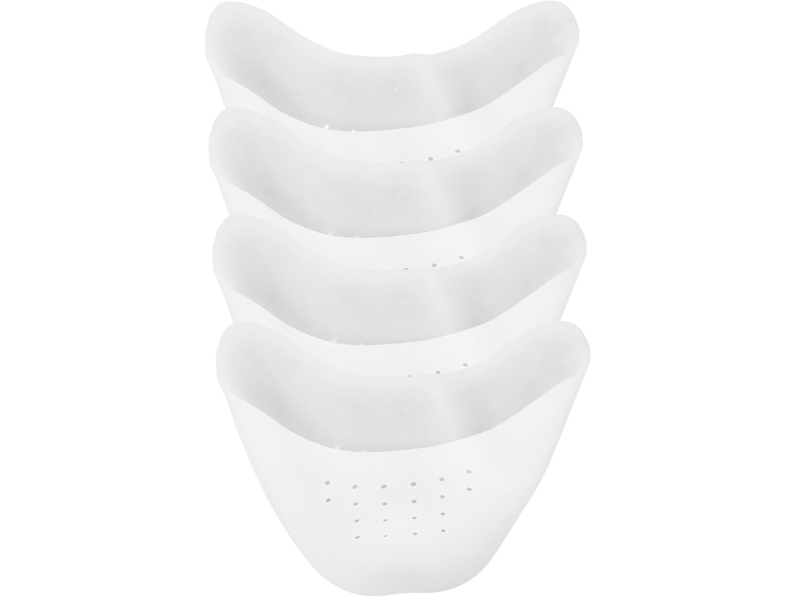 2 Pares De Protetores Gel Para Dedos Sapatilha Balé, Ideais Para Dança E Conforto Em Sapatos Fechados