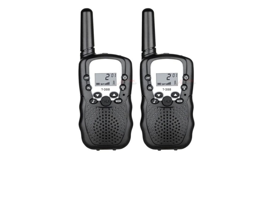 Walkie-talkie infantil (2 unidades) - Transceptor de rádio portátil para celulares - aquaforge