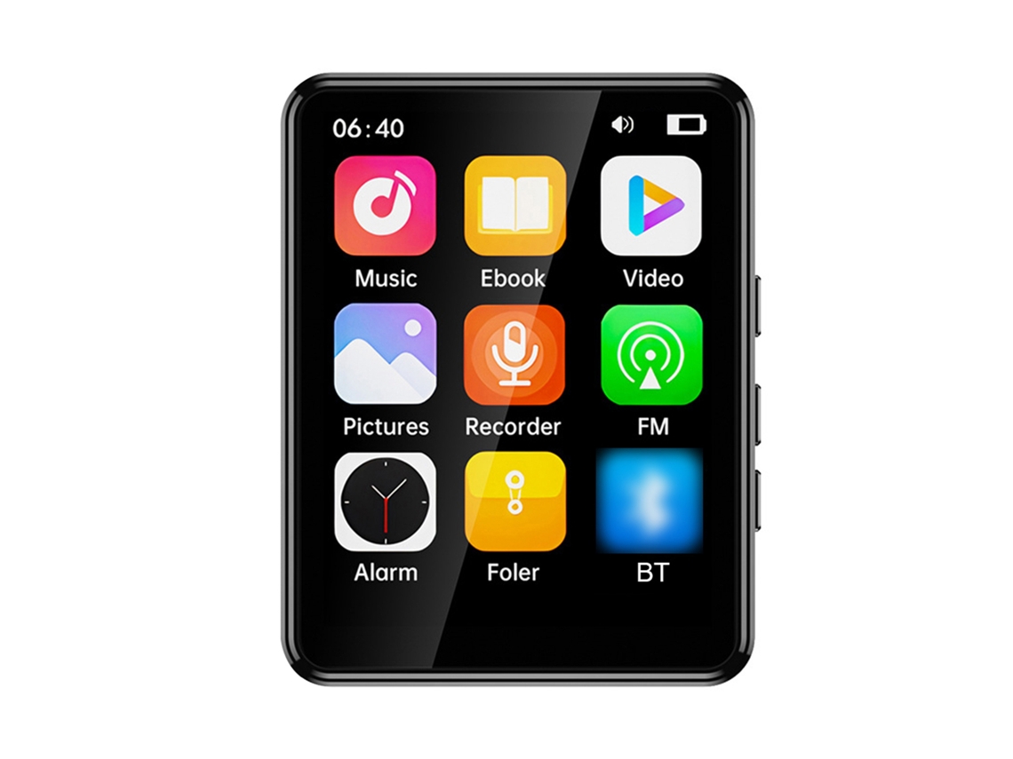 Player Mp3 Mp4 LAXISCREED Bt Tela 2,4"