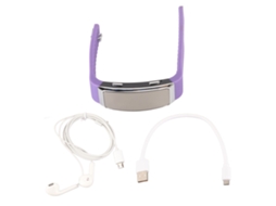 Aetheria relógio Gravador de Voz Ativado por Voz com Redução de Ruído Pulseira 8gb Roxo