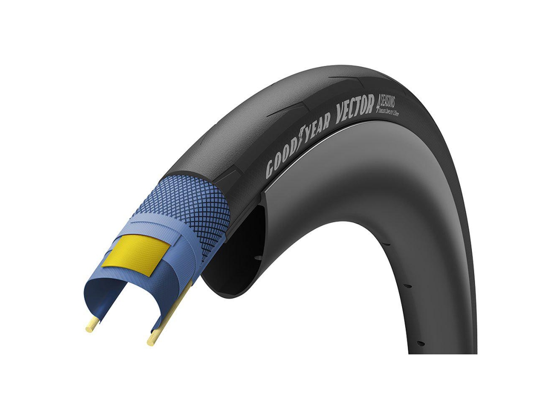 Goodyear Vector 4Seasons 60 Tpi Tlc Tubeless Road Tyre