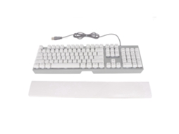 Lurelia Apoio De Pulso 104 Teclas, Usb, Com Fio, Rgb, Abs, Cor Branco Para Teclado E Rato