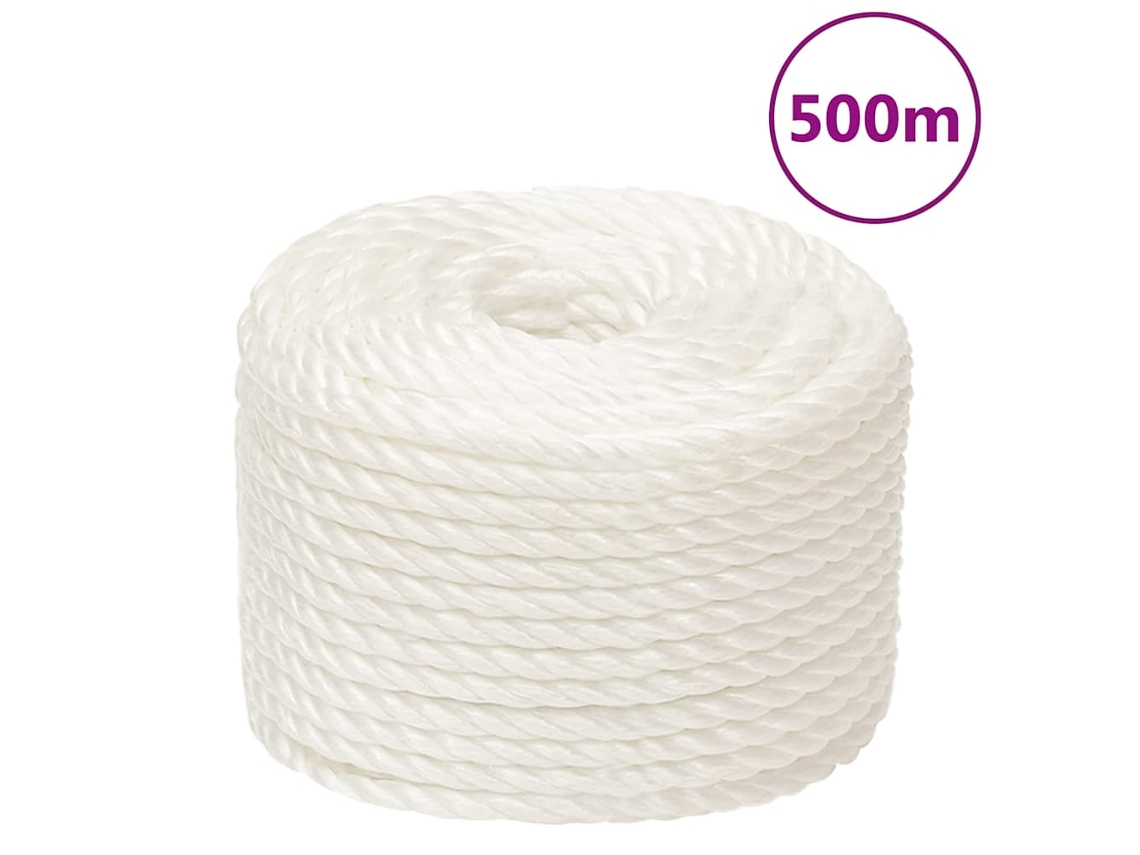 Rope, Ropes Vidaxl Branco Polipropileno (n/a)