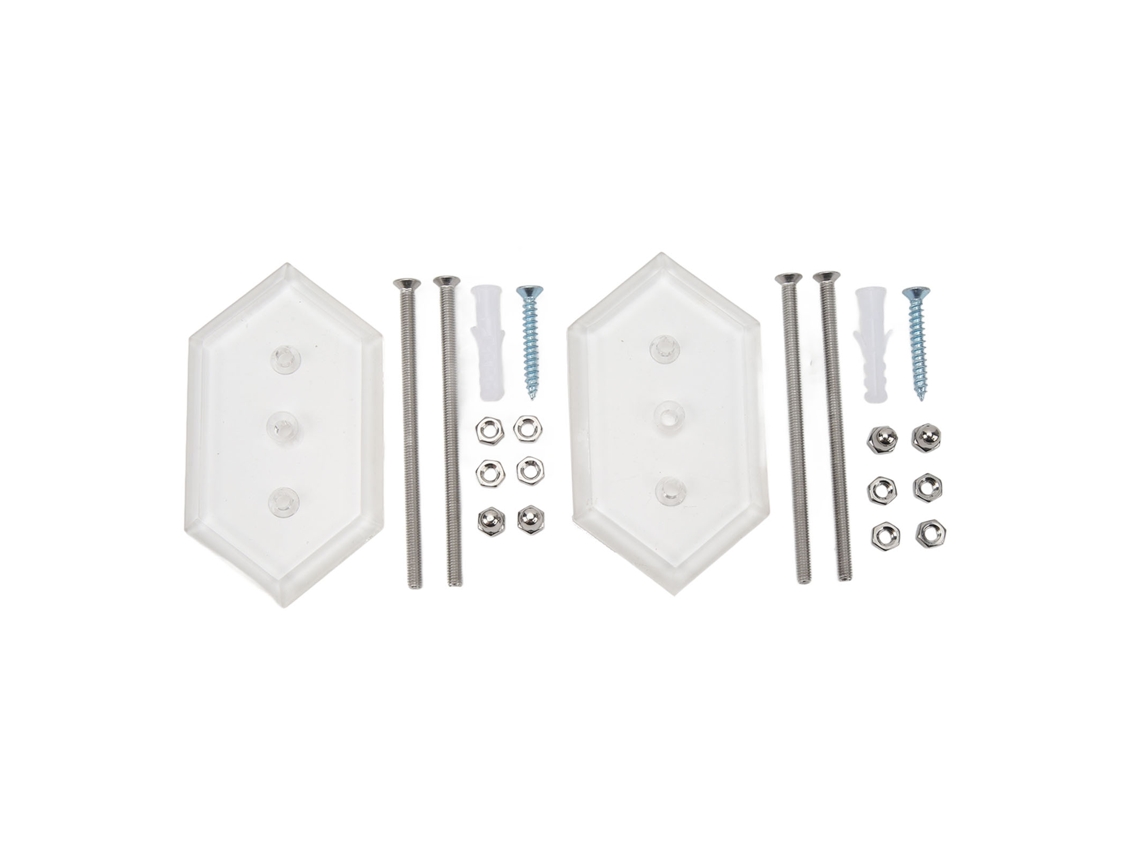 2 Conjuntos Suporte De Parede Para Skateboard Rack De Acrílico Transparente Para Exibição E Armazenamento
