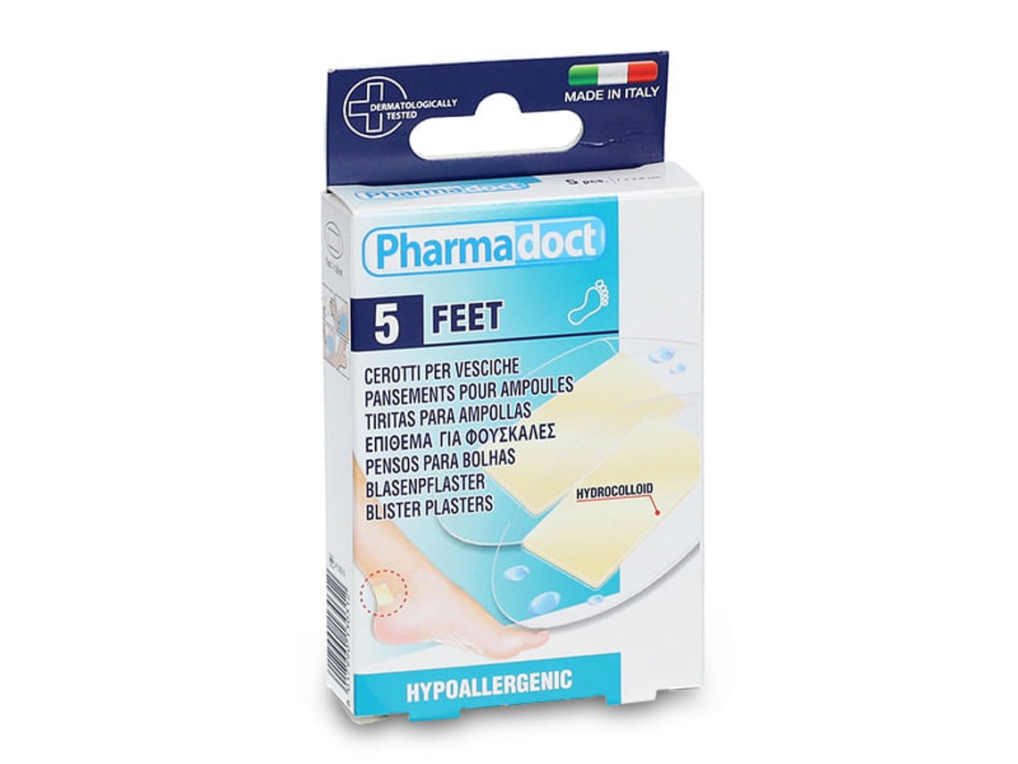 Pensos Hidrocolóides Para Bolhas (5 Un.)