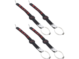 Conjunto De 4 Cintos De Segurança Automotivos Antiestáticos De Silicone Para Eliminação De Estática.