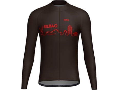 Maillot De Homem Para Ciclismo Hiru Core Therm Ls Jersey Preto (m)