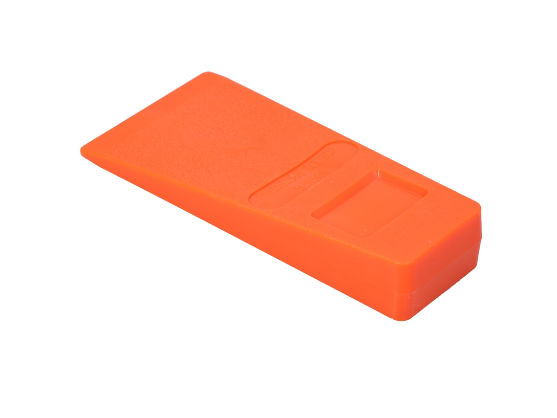 Laxiscreed Cunhas De Madeira Em Plástico Laranja, 14cm Para Fixação E Nivelamento De Superfícies