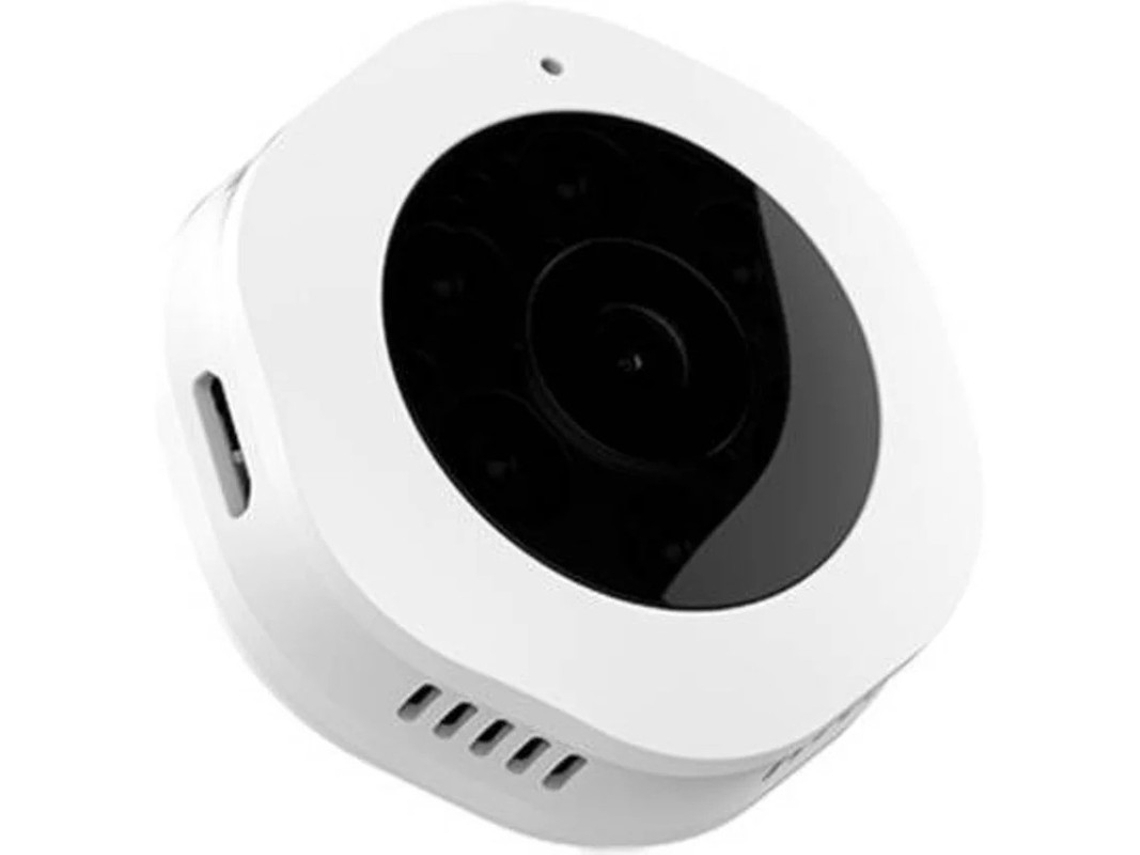 Câmera Ip Mini Dv/wifi Hd 1080p, Versão Noturna Com Sensor De Movimento (branca)