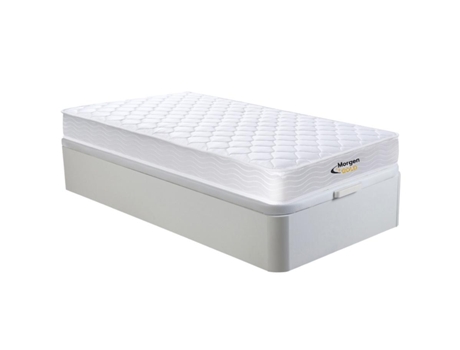 Sommier Cofre Wolkenlos MORGENGOLD Tecido Branco (90x190cm)