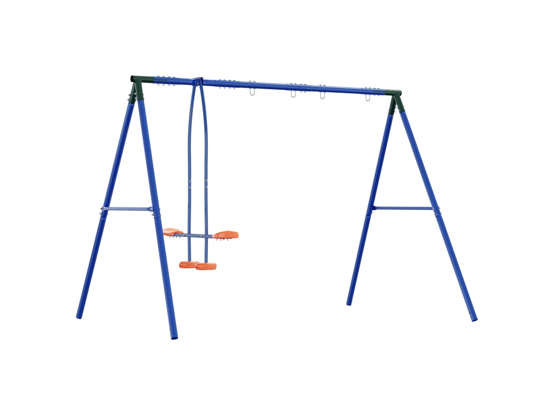 Vidaxl Azul, Verde E Laranja Aço E Pe
