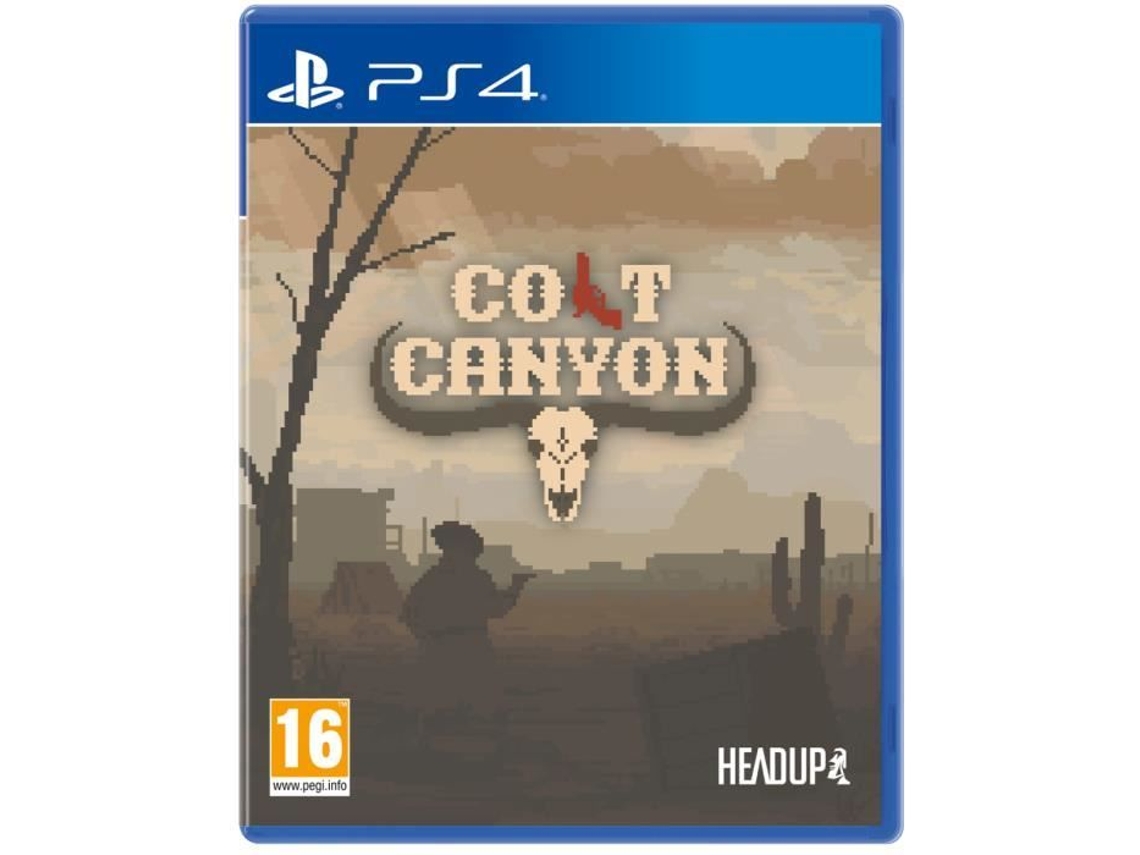 Jogo Colt Canyon PS4 - 2D Pixel Art Shooter - Salve seu parceiro dos bandidos