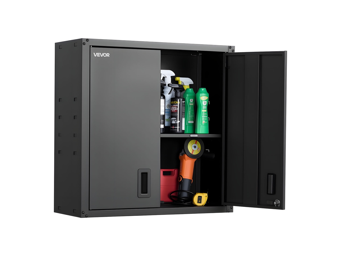 Armário De Parede Para Oficina Com Porta Com Fechadura 762 X 310 X 762 Mm Vevor