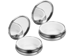 Organizador Joias Decorativo Compacto Zinco Composto 2 Peças Ideal Colares Pulseiras Penteadeira Estante Liga GOKOCO