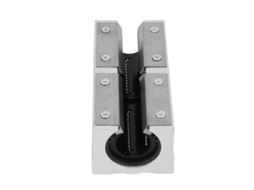 Laxiscreed Carrinho De Deslizamento Linear De Alumínio 25mm Com Design Aberto Para Movimentos Suaves