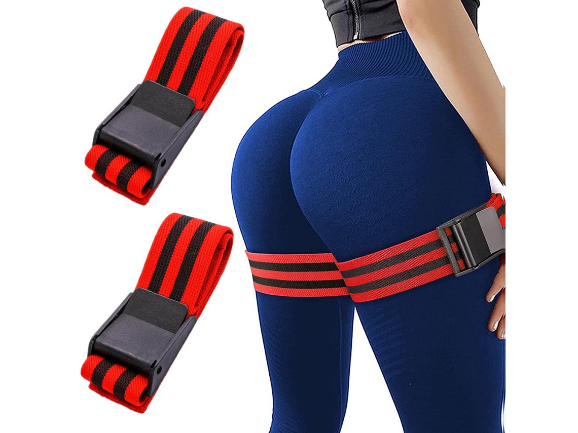Business faixas de restrição sanguínea elásticas para musculação 90cm | S/MARCA