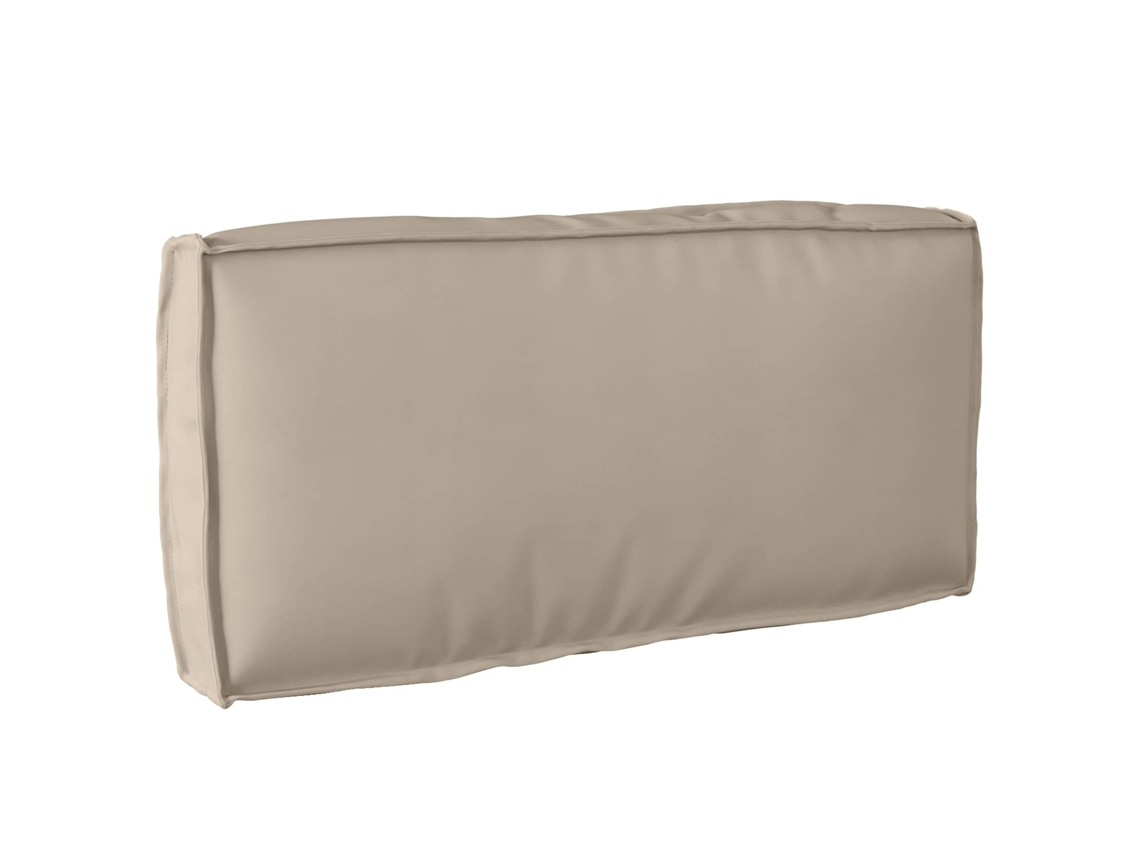 Vidaxl Almofada Cinzento-acastanhado 80 X 40 X 12 Cm Tecido Oxford