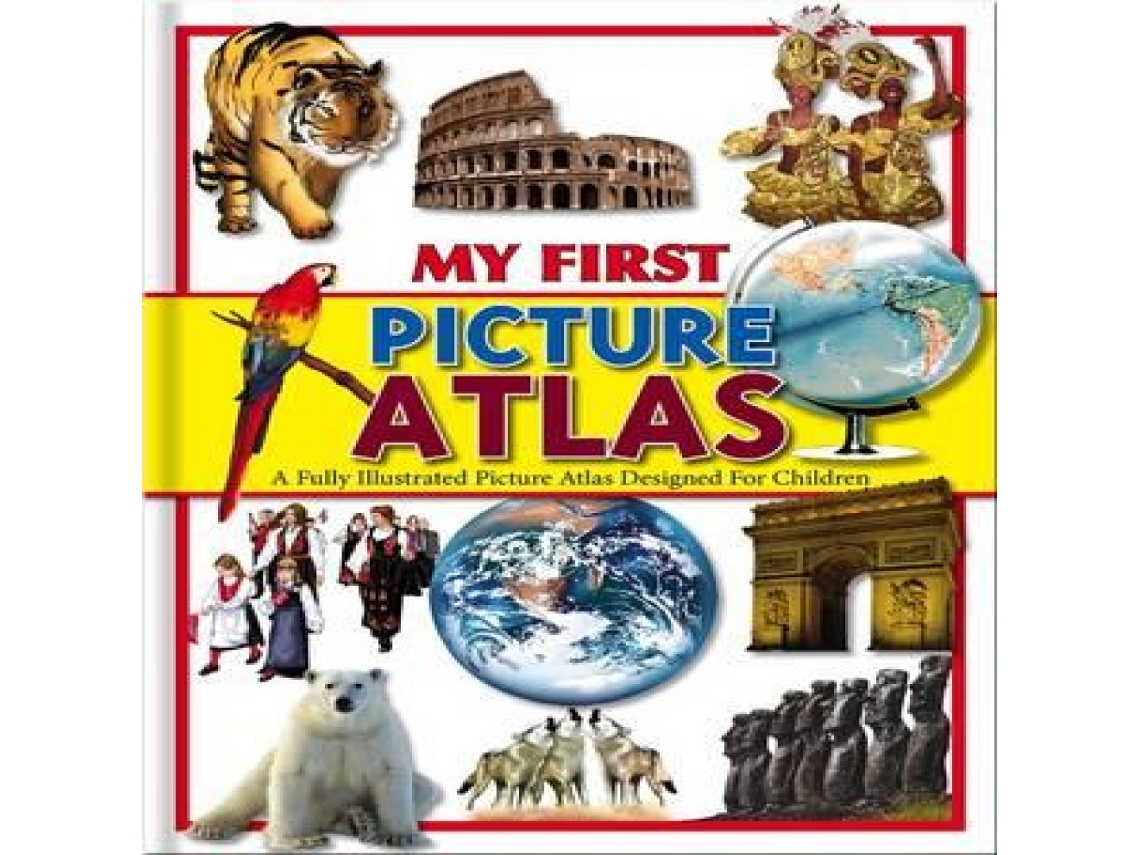 Livro My First Picture Atlas de North Parade Publishing (Inglês)