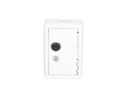 Caixa De Dinheiro Aço Inoxidável Fecho De Combinação Portátil Multi-cor Compacta White