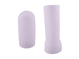 Gorra De Proteção Do Glande De Silicone Para Homens, Durável E Resistente (2 Peças) Fcon L