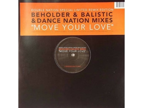 Vinil Move Your Love Special Limited Remix Edition Purple Eye Entertainment