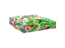 Vidaxl Almofada Tecido Oxford Multicolor 70 X 70 X 12 Cm