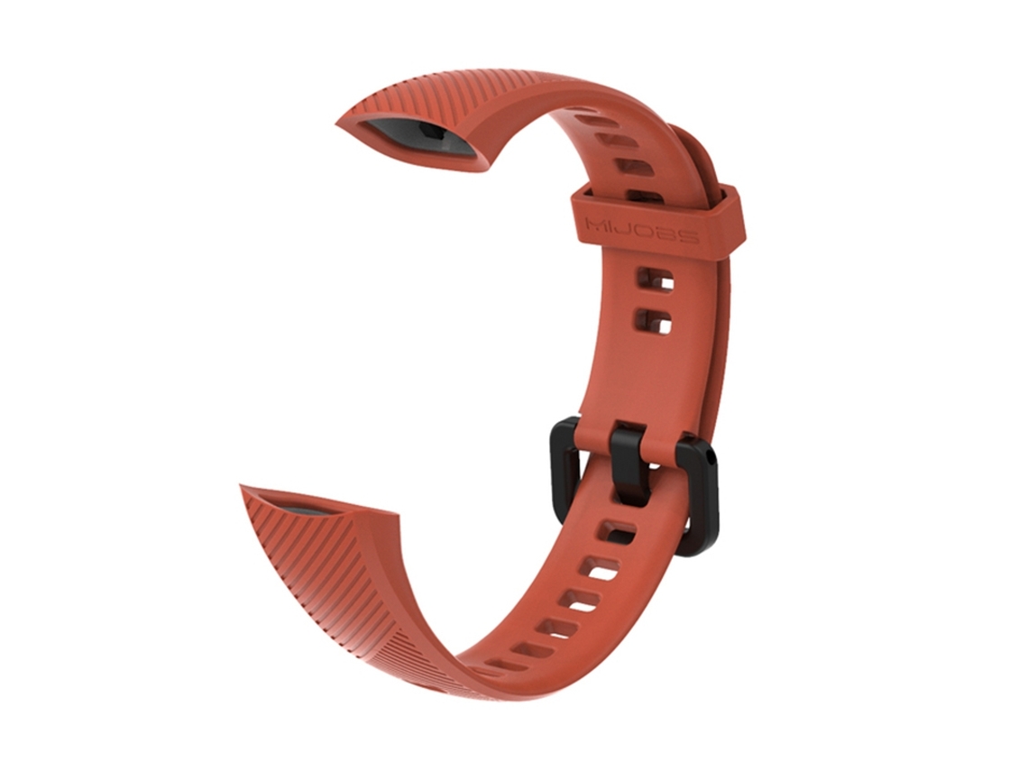 Bracelete de Smartwatch para Honor Band 4 / 5 MIJOBS de silicone respirável (laranja)