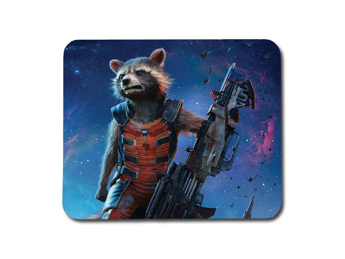Mousepad Do Rocket Raccoon De Guardiões Da Galáxia Brilvibera