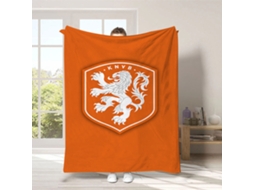 Manta polar seleção Holanda KNVB leão laranja, fleece 150x130cm STELASPLEN