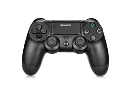 Controlador Bluetooth Sem Fio GAMEBOX C1 Play Station 4 / Pc com Vibração de Motor Duplo Preto