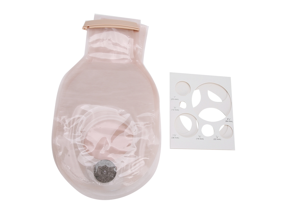 KOFIHETY Bolsa De Ostomia Descartável De Duas Peças Bolsa De Colostomia Com Drenagem Cuidado Com A Estoma