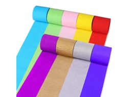18 Rolos De Papel Crepom Allinless