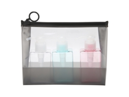 Botellas dispensadoras de crema/blanqueador Sunflare de 150 ml en tamaño de viaje