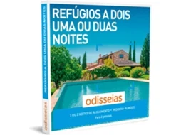 ODISSEIAS Pack Presente - Refúgios a Dois Uma ou Duas Noites - Experiência de alojamento para 2 pessoas