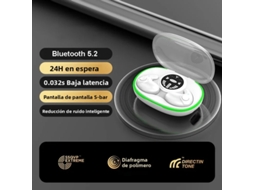 FONES DE OUVIDO SEM FIO Bluetooth 5.3 Invisíveis Controles Toque À Prova D'água Cancelamento de Ruído MDUG