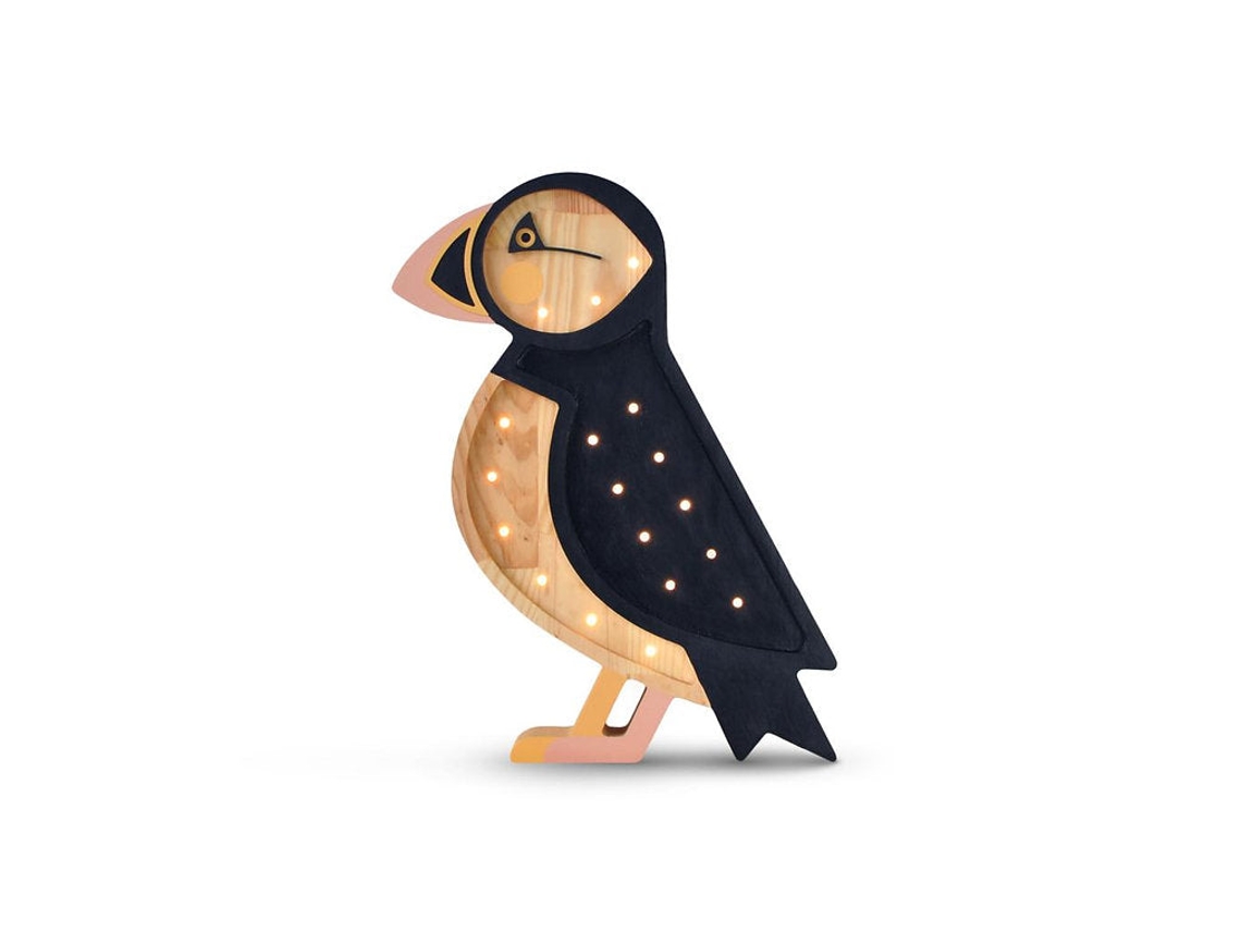 Candeeiro Puffin Handmade