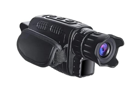 Óculos monoculares de visão noturna, telescópio monocular infravermelho HD, câmera de viagem 5x24, telescópio compacto Chennnls preto