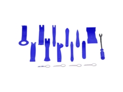 Kit De Ferramentas De Extração E Desmontagem Para Carros, 16 Peças, Ferramentas De Desmontagem De Painéis E Molduras, Azul