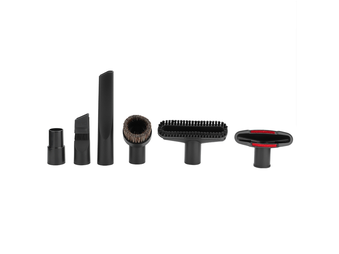 Kit 6 Acessórios Aspirador Pó Cabeças Pincéis Diâmetro 32mm 35mm Primerox