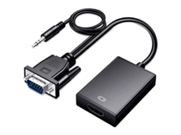 Adaptador Lurelia Cabo Vga Para Hdmi, 1080p, 1080i, 720p, 480p, Compativel Com Ps3