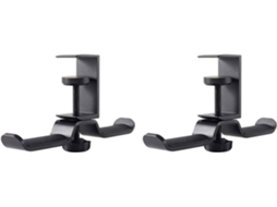 Suporte Duplo Para Fones De Ouvido Mesa, Suporte Universal Para Fones De Ouvido Pc, Rotação De 360 Graus, Suporte Para