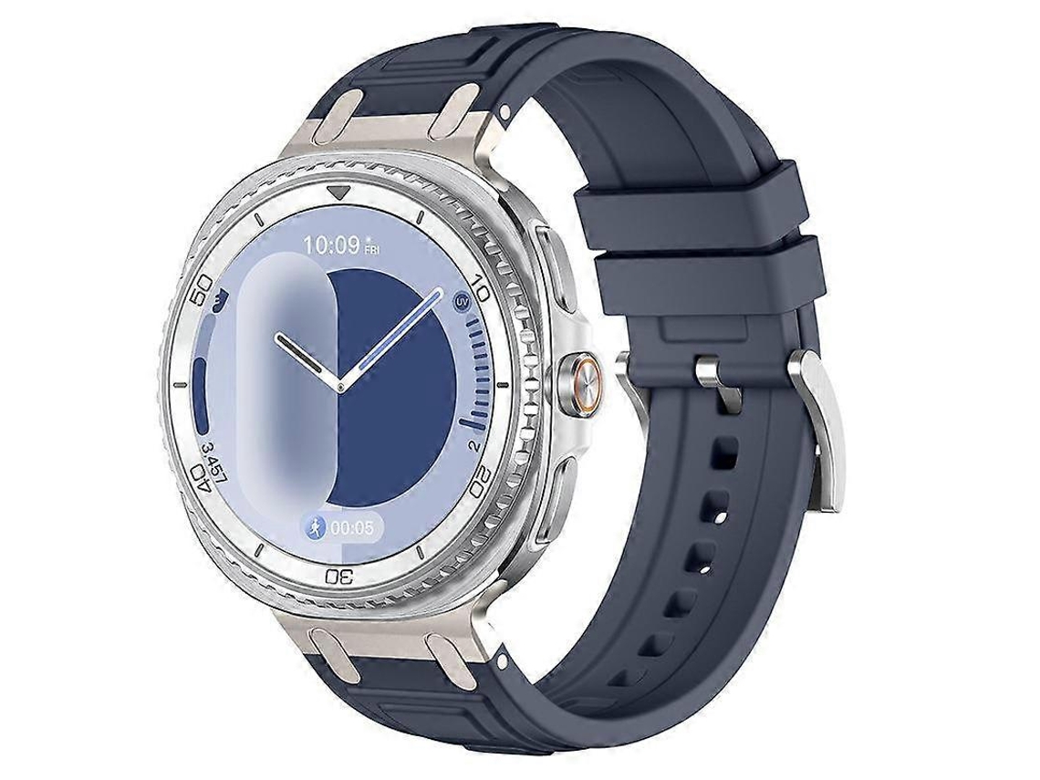 Pulseira De Silicone Com Tripla Camada De Proteção Para Samsung Galaxy Watch8 / Watch8 Classic