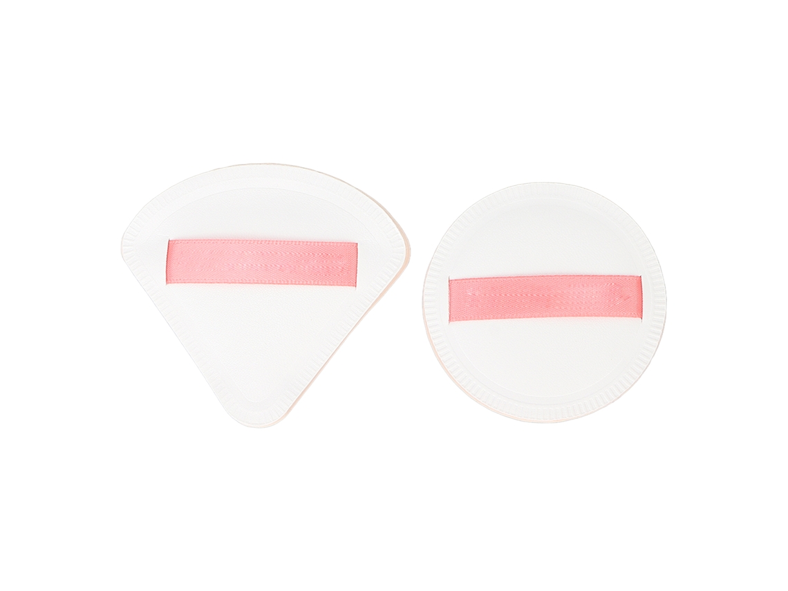 Peças Esponja Para Base Redonda Triangular Esponja Macia Para Base Em Cápsula Puff Para Pó Facial Rnemitery