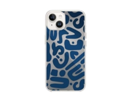 Capa para iPhone 13/14 BIGBEN CONNECTED Azul .