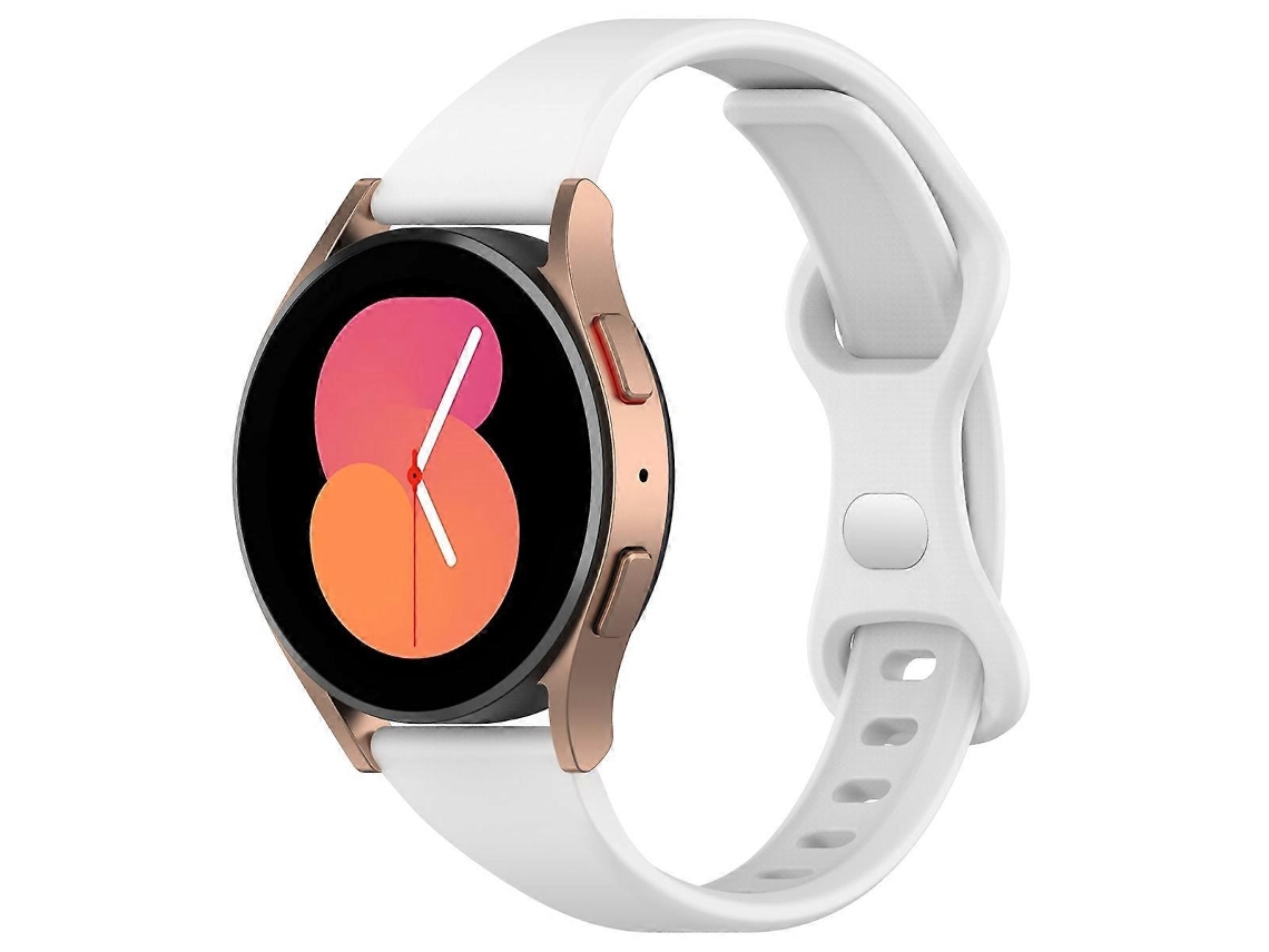 Pulseira De Silicone Fina Com Fecho Invertido