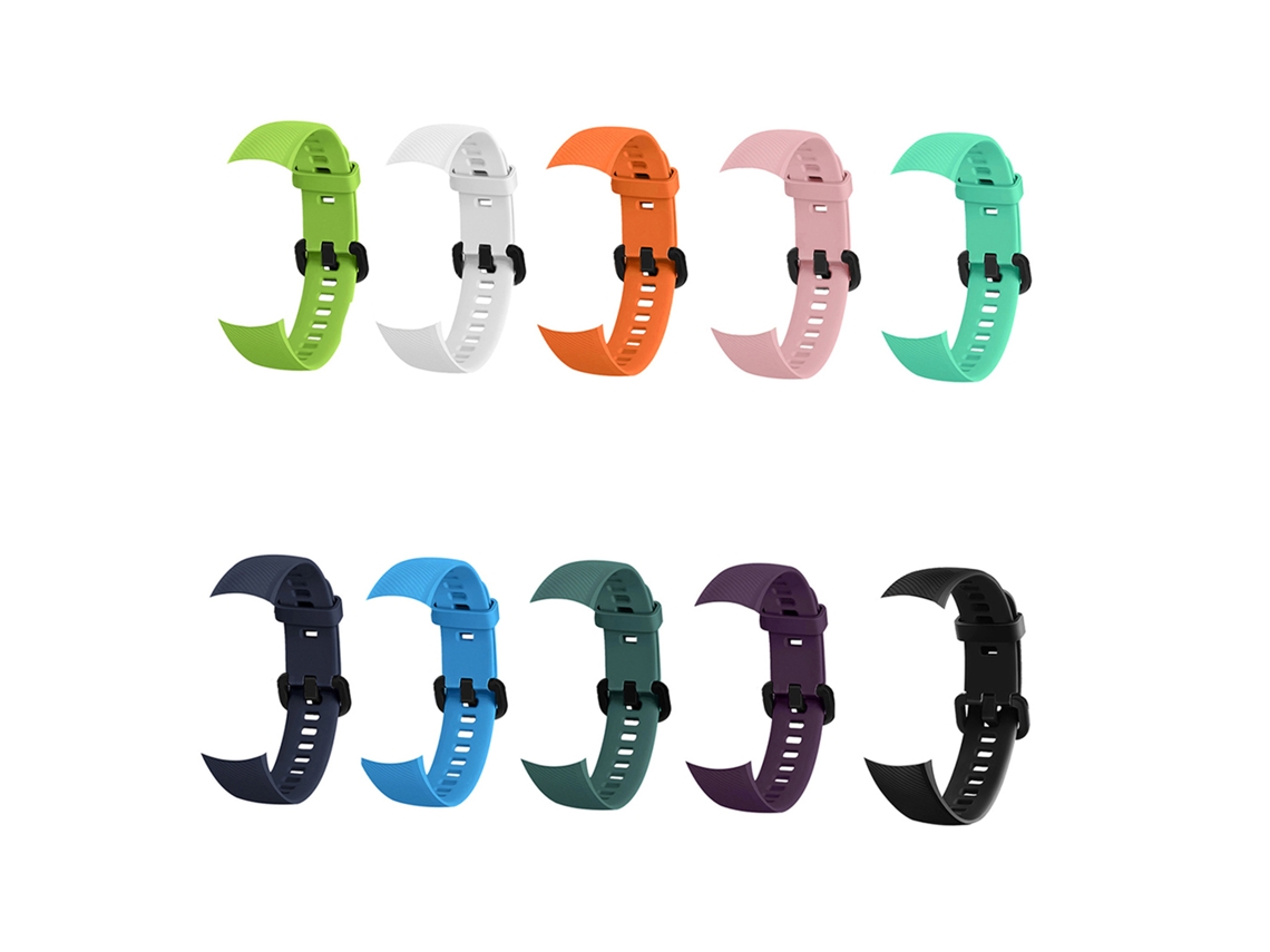 Pulseira de Silicone LAXISCREED para Honor Band 5 10 Cores