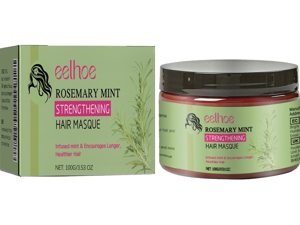 Máscara Alecrim Eelhoe Reparo Cabelo Seco Frizzado