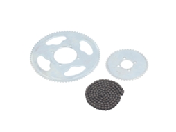 Kit Mali de Engrenagem e Cadeia 25h 47t para Moto Dirt Bike
