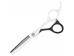 Tesoura De Desenluvamento Gepard Para Destros 6.0 Ergo Tesoura De Barbeiro Offset Para Corte De Cabelo Em Salão Linha Superior Brilvibera